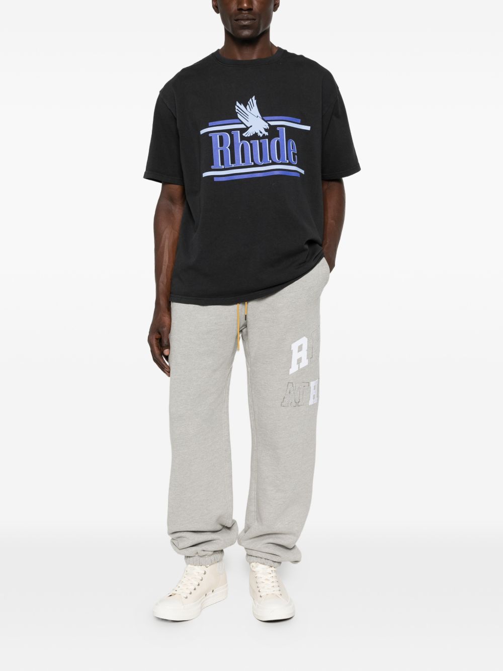 T-shirt con stampa del logo