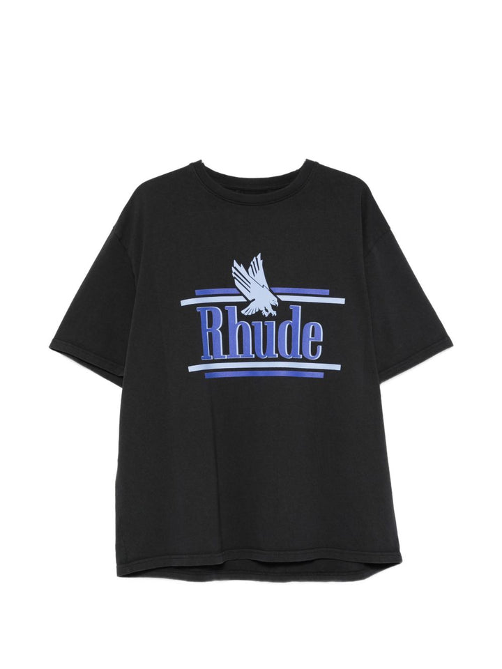 T-shirt con stampa del logo