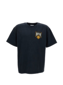 T-shirt con stampa RHUDE in Nero