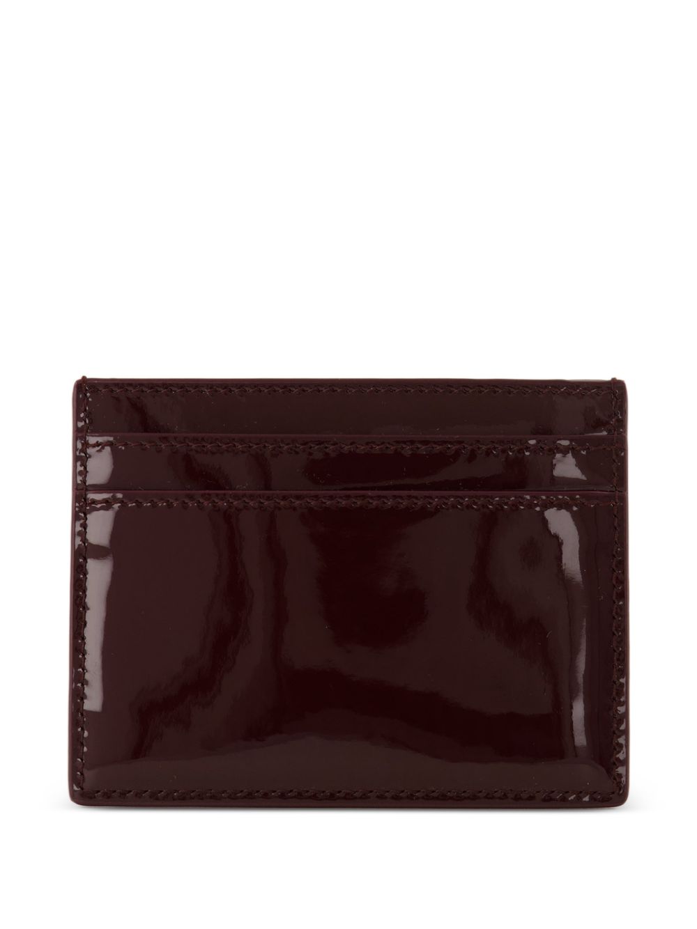 Porta carte SAINT LAURENT PARIS in pelle verniciata