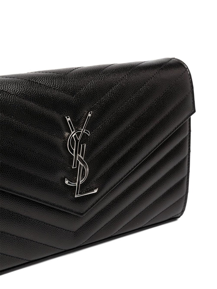 Saint Laurent Borsa in pelle nera