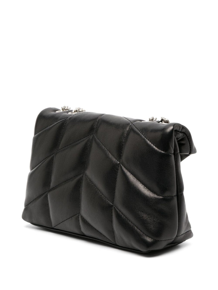 Saint Laurent Puffer toy in pelle di agnello
