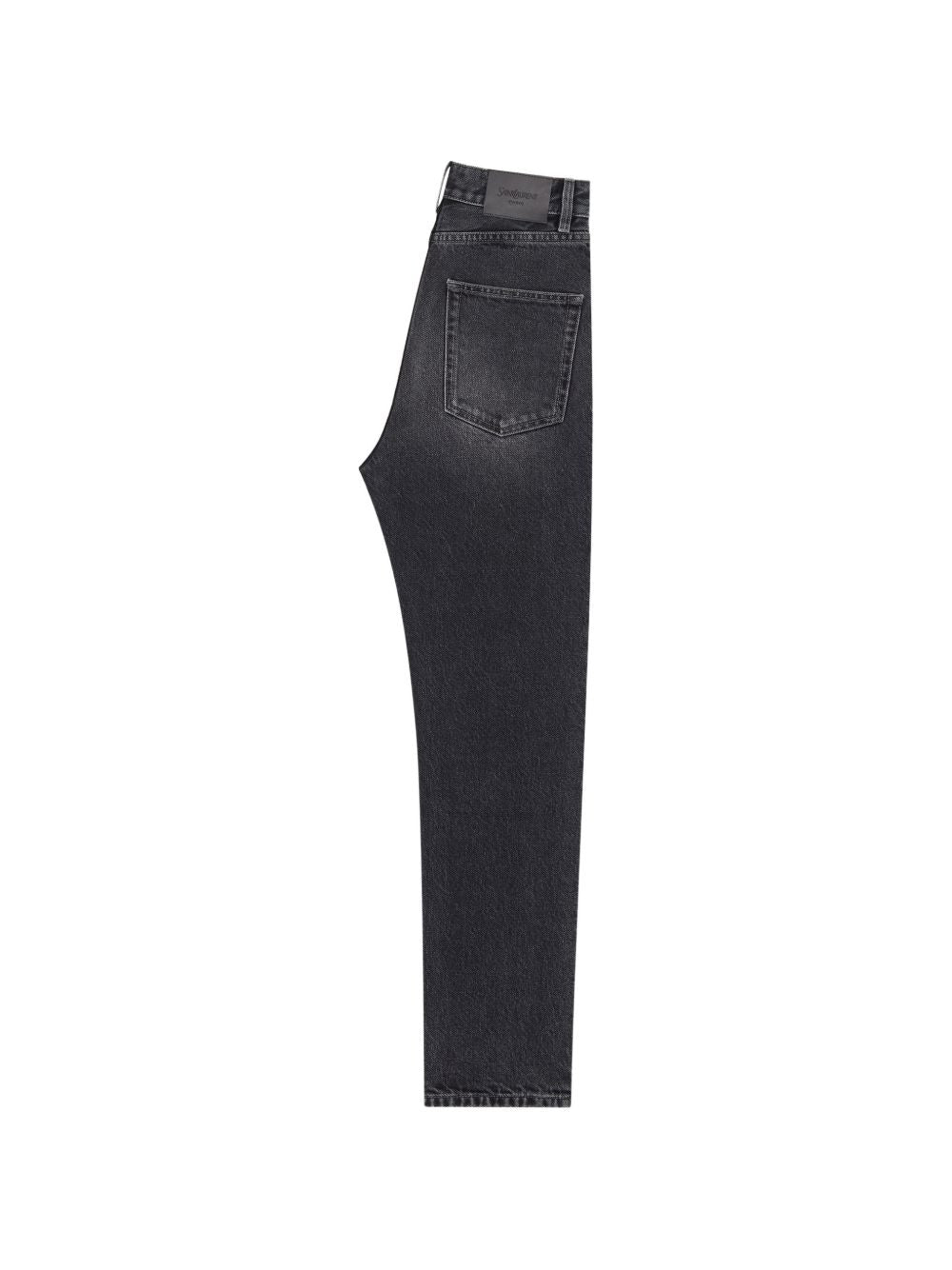Jeans corti anni ‘90 in denim Ash Black