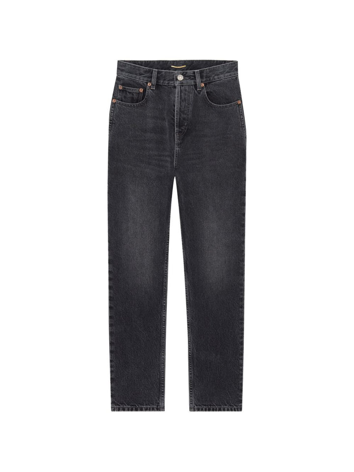 Jeans corti anni ‘90 in denim Ash Black