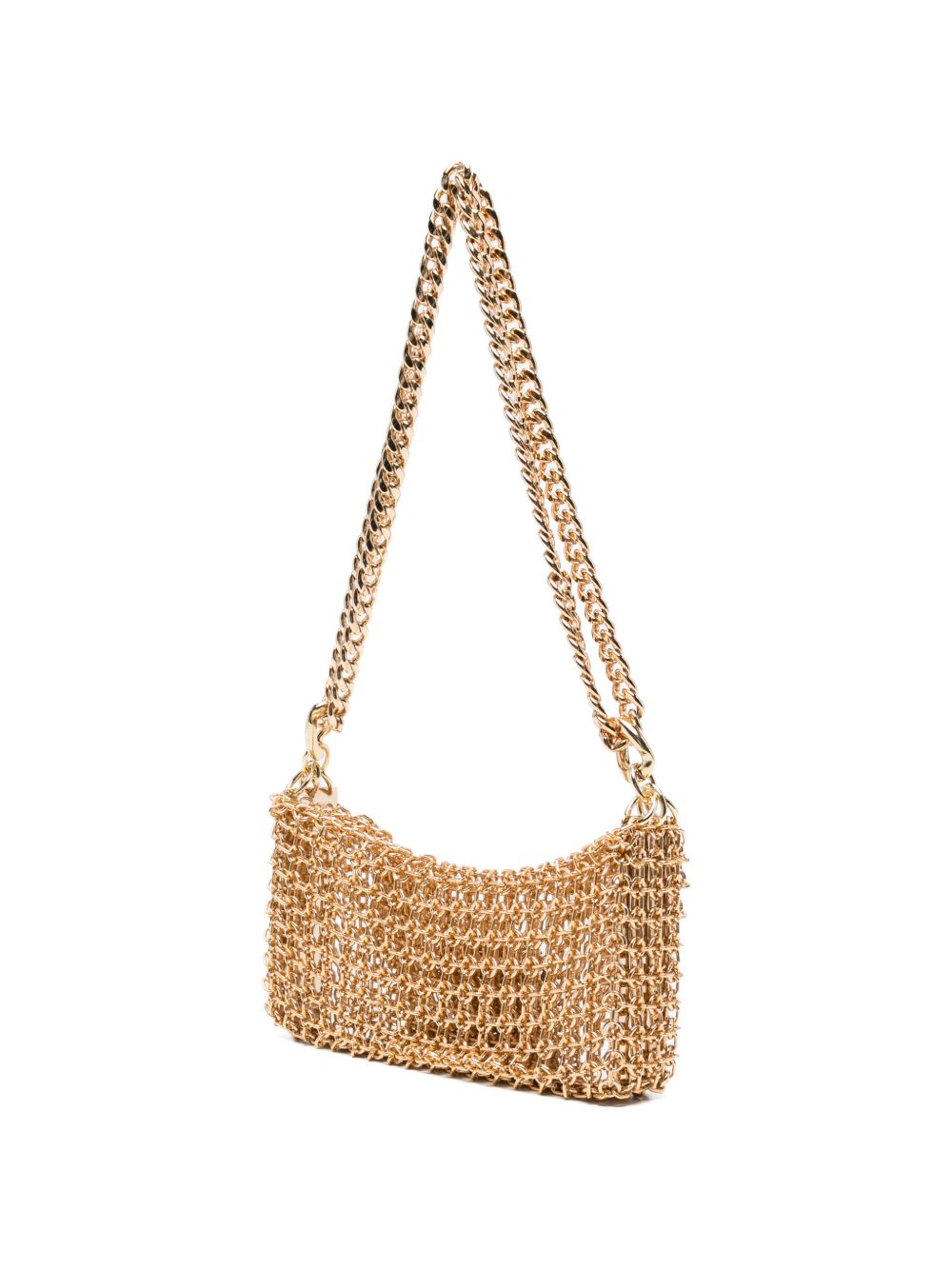 Borsa a spalla Camelia con decorazione