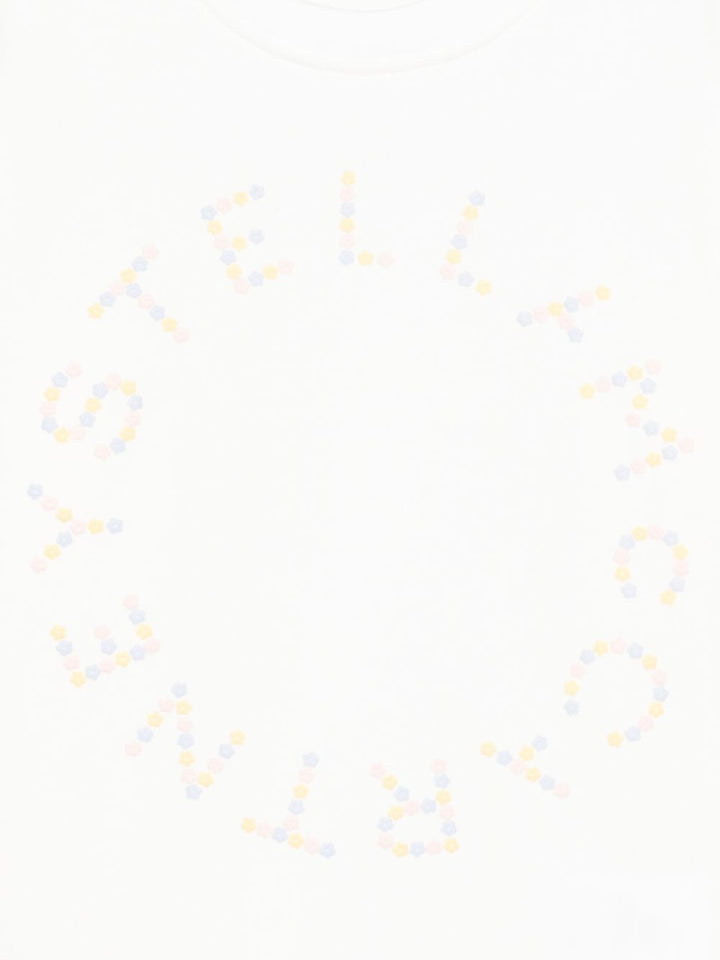 Felpa girocollo manica lunga con logo