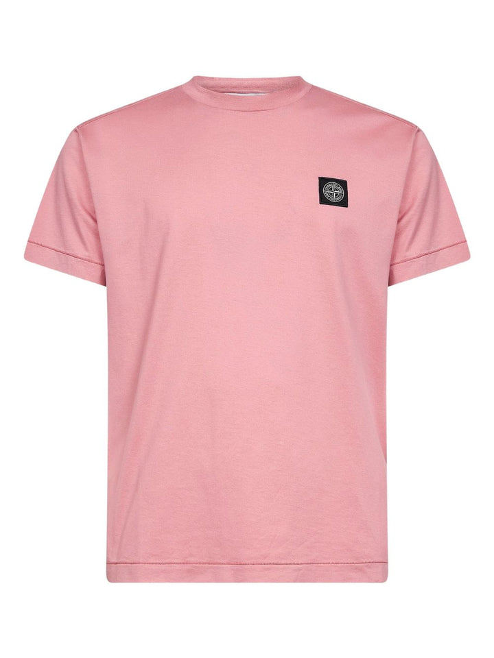 T-shirt girocollo con logo