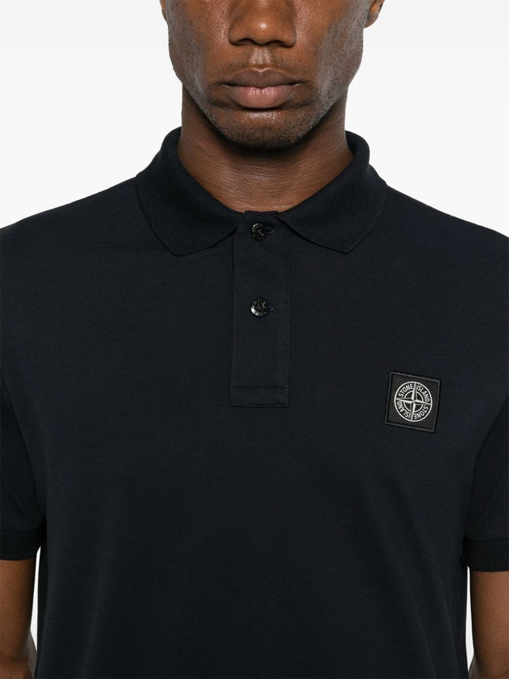 Polo con motivo Compass