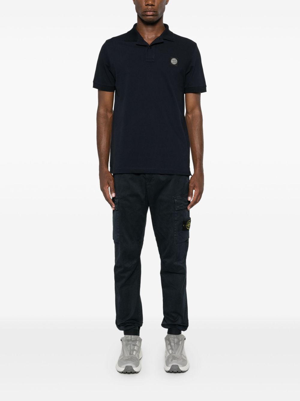 Polo con motivo Compass