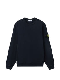 Felpa girocollo con toppa