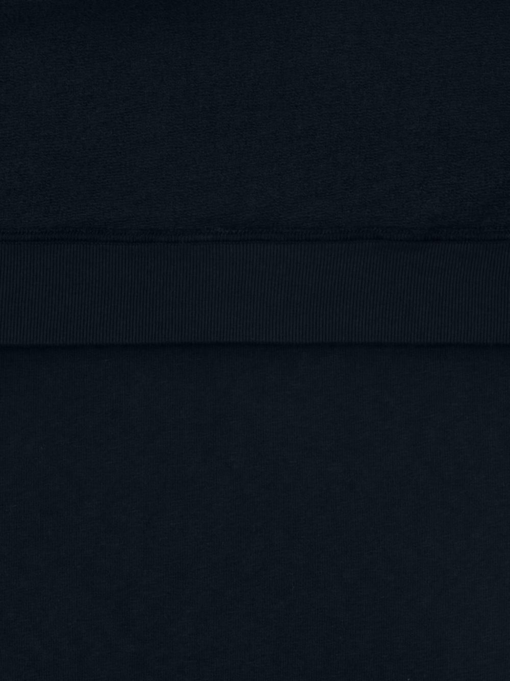 Felpa girocollo con toppa