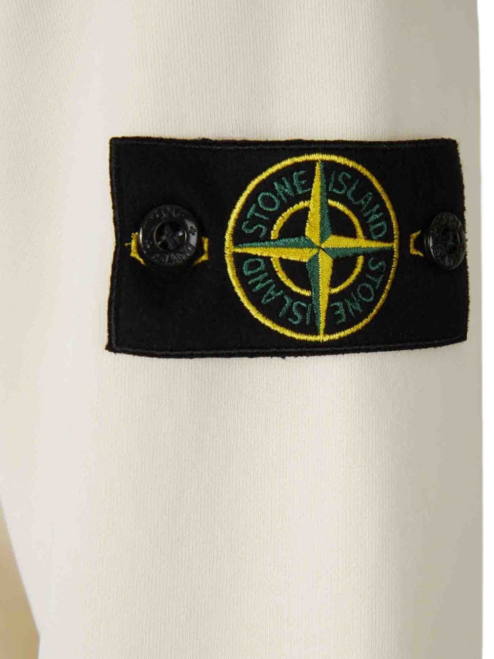 felpa con logo e cappuccio