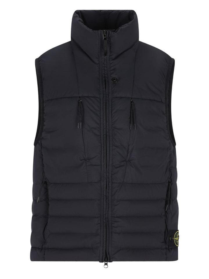 Gilet imbottito con zip