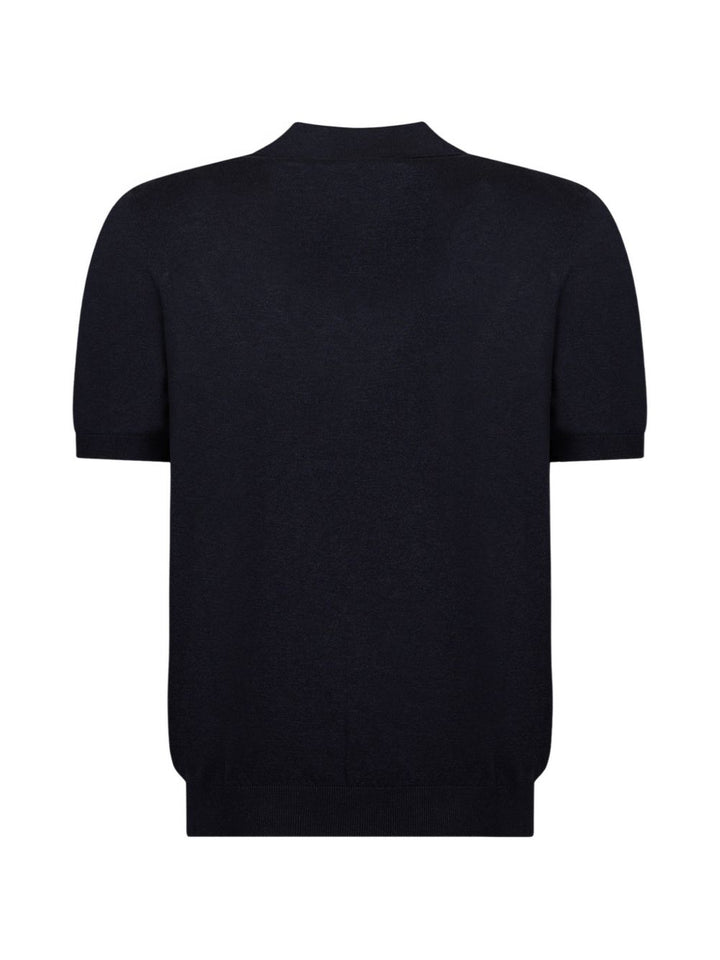 T-shirt con colletto polo