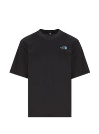 T-shirt girocollo mezza manica con logo