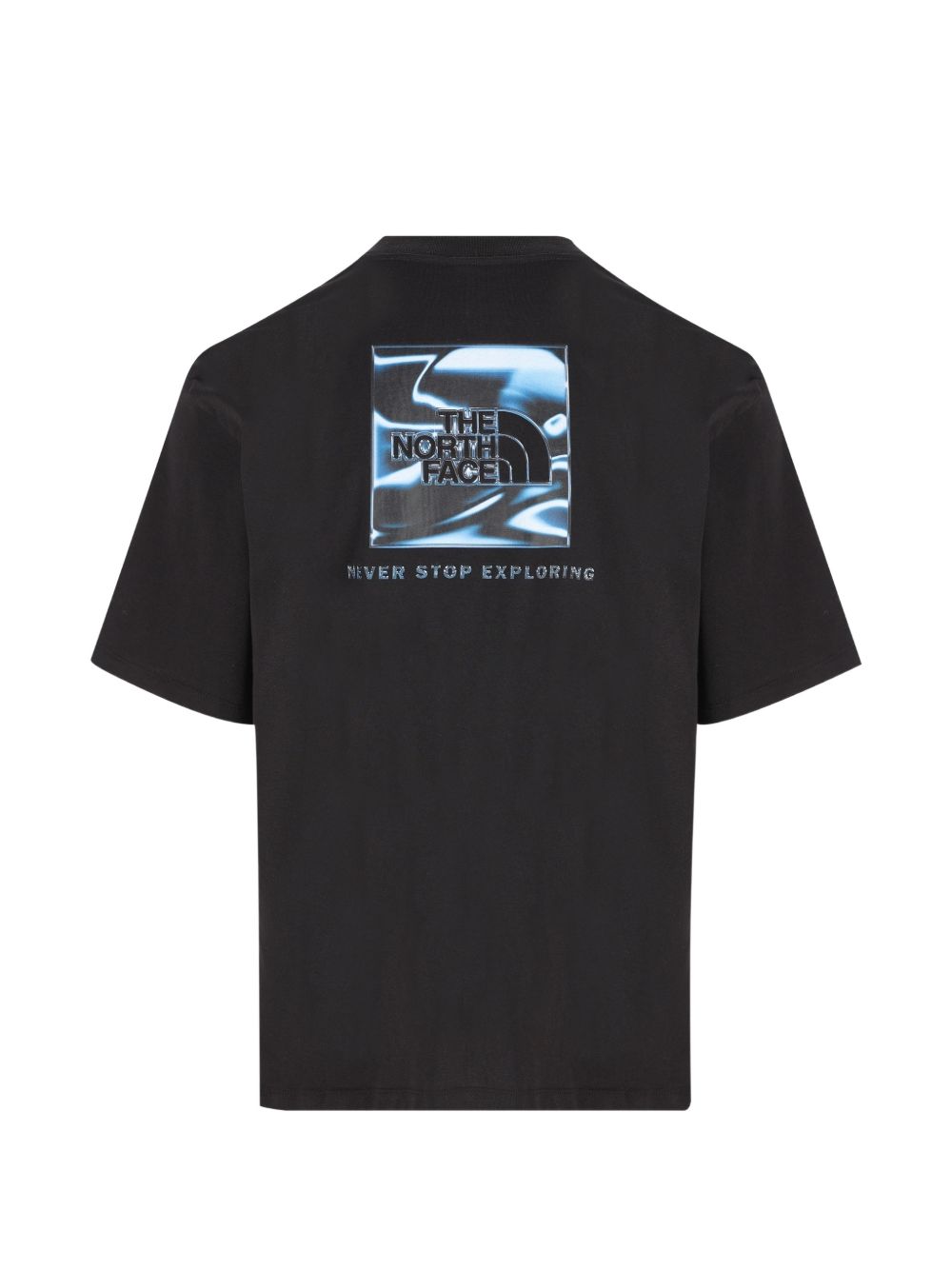 T-shirt girocollo mezza manica con logo