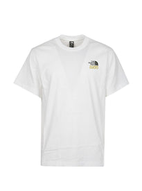 T-shirt girocollo mezza manica con logo