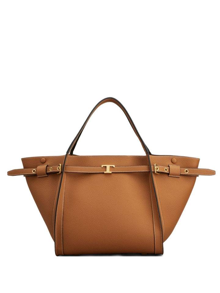 Borsa tote con fibbia