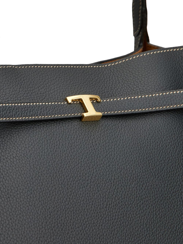 Borsa tote media con fibbia