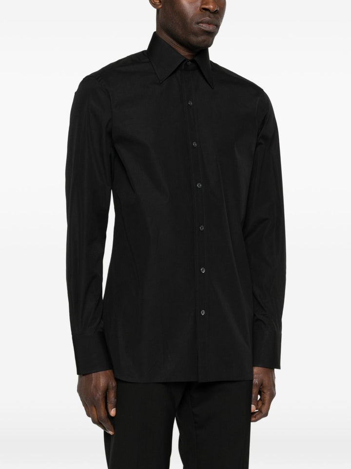 camicia con bottoni