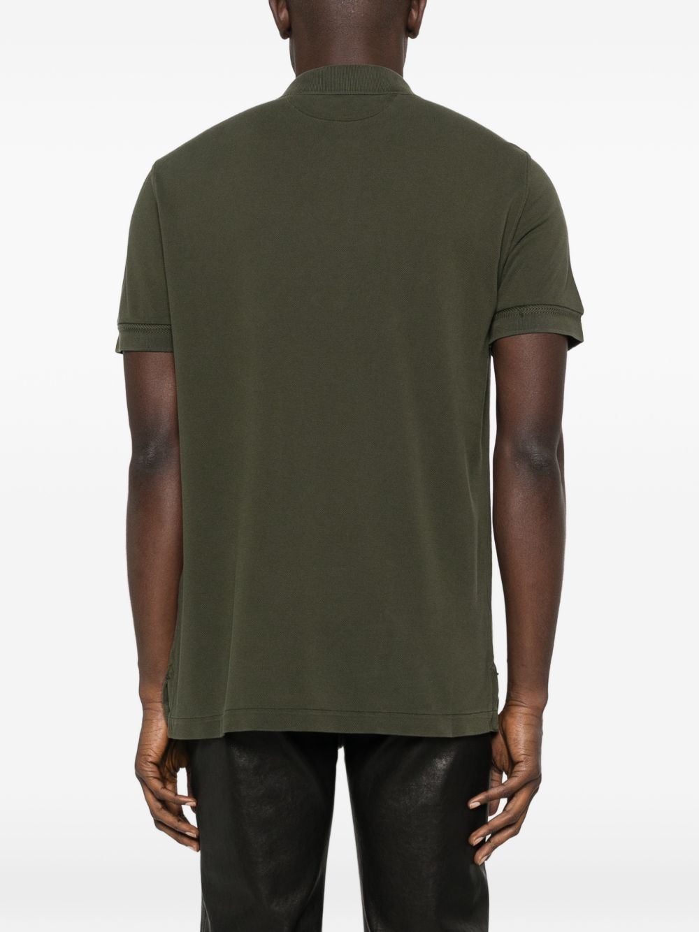 Polo in maglia con bottoni