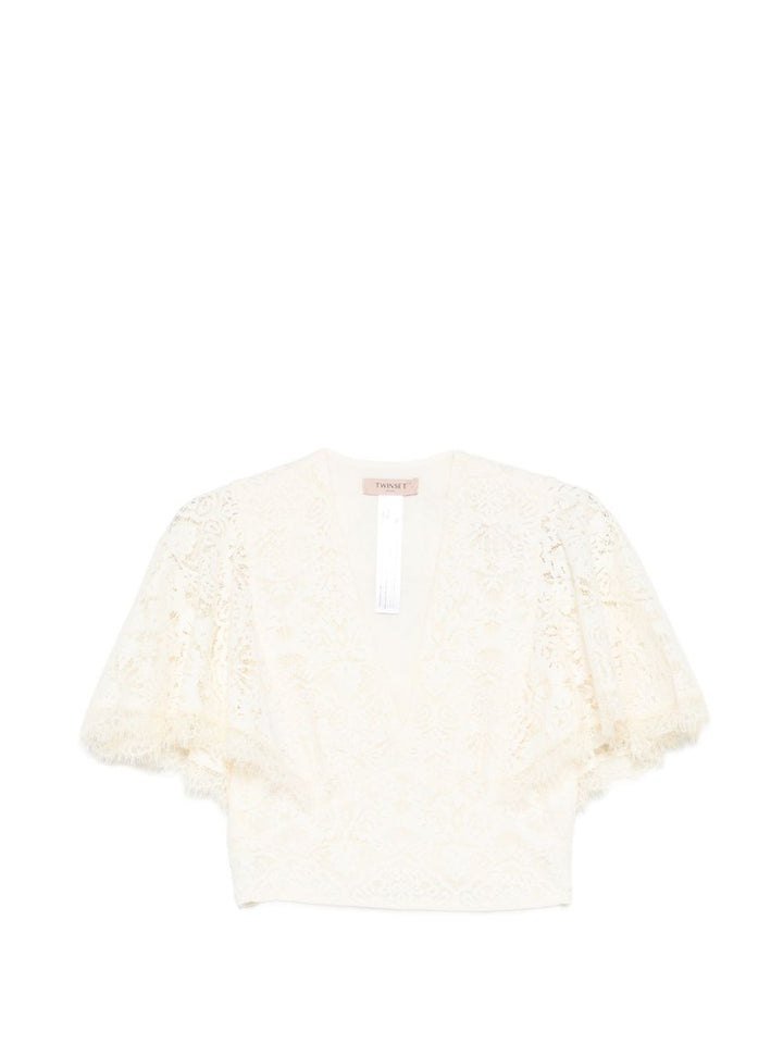 BLUSA IN PIZZO