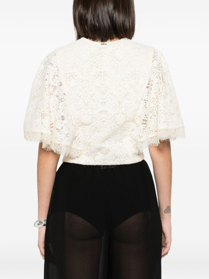 BLUSA IN PIZZO