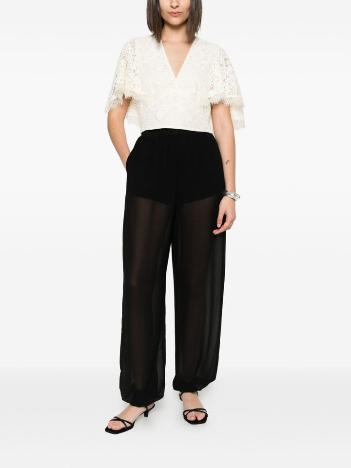 BLUSA IN PIZZO