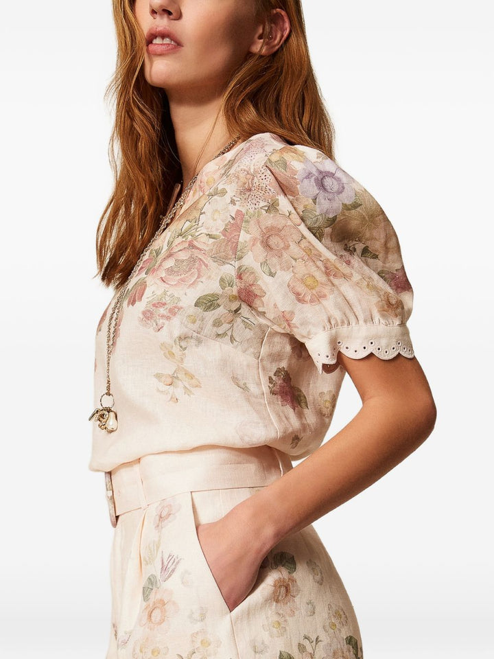 Shorts a fiori