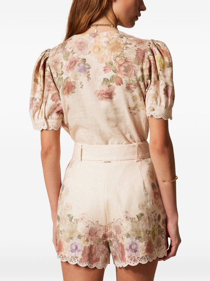 Shorts a fiori