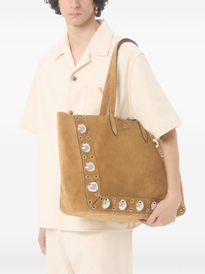 Camicia in cotone V logo