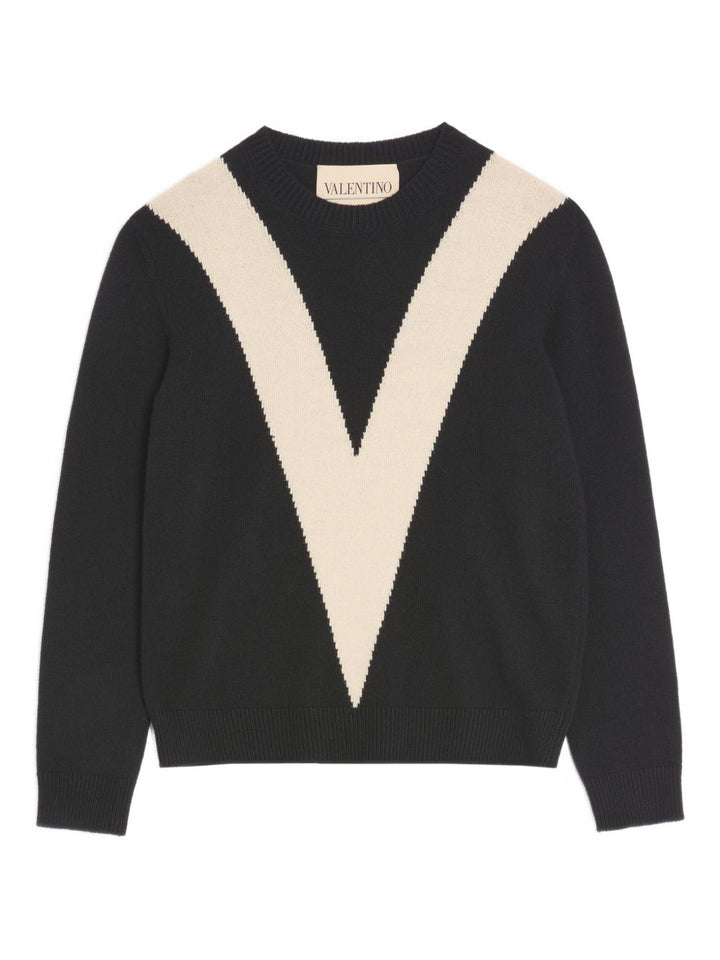 Maglione girocollo in lana