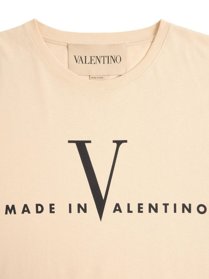 T-shirt con stampa "Made in"