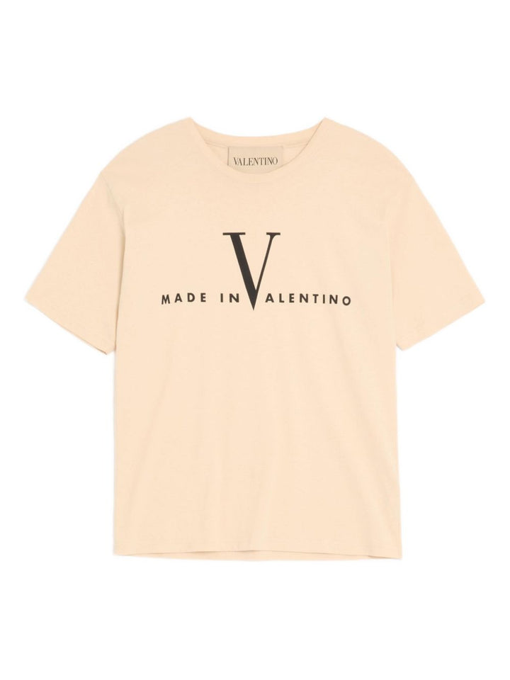 T-shirt con stampa "Made in"