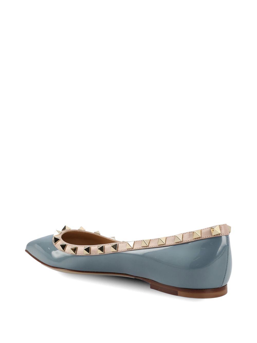 Ballerine Rockstud in vernice