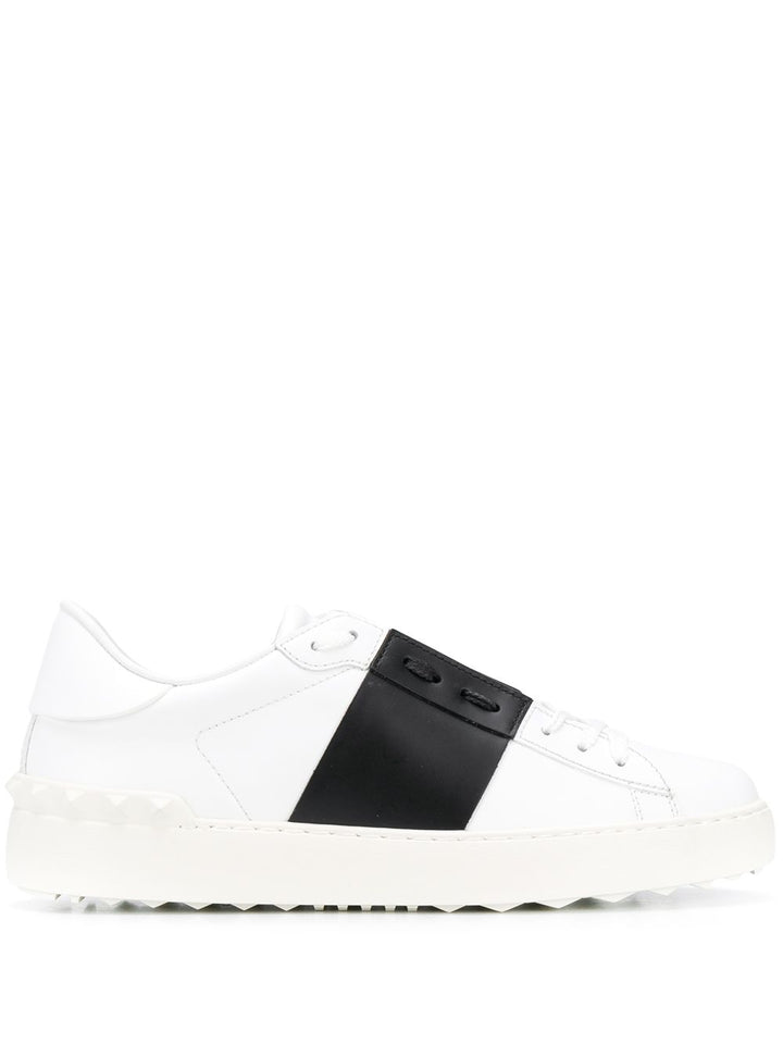 Sneakers Open in pelle di vitello
