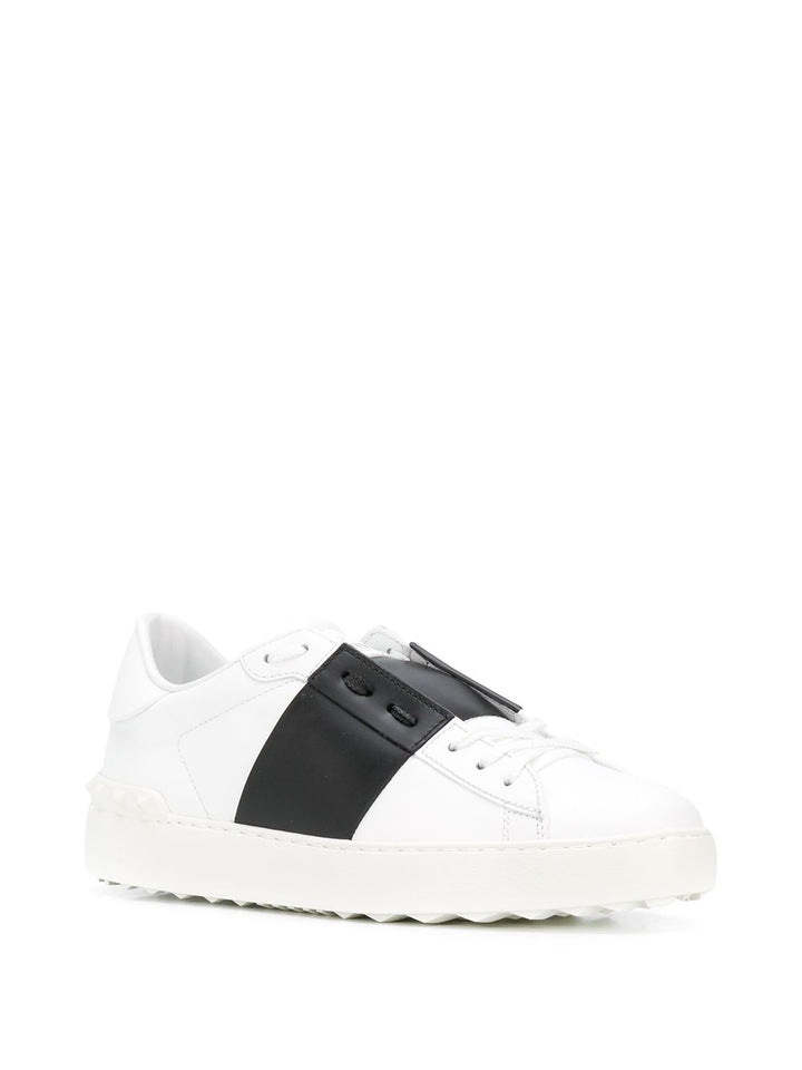 Sneakers Open in pelle di vitello