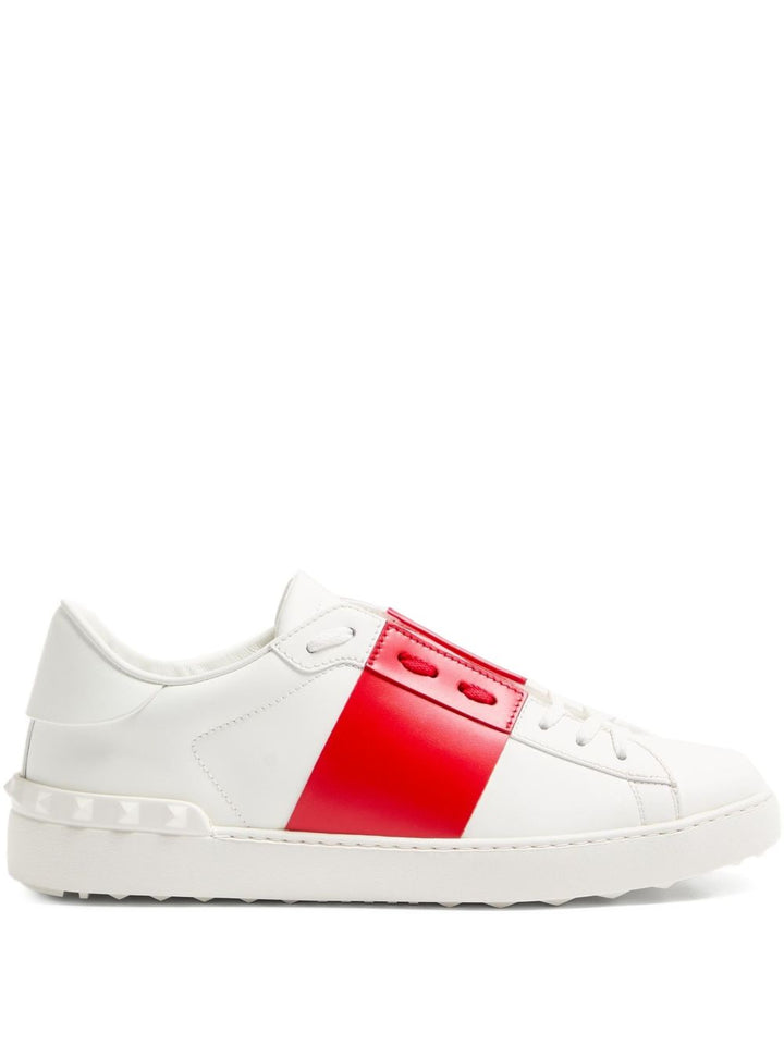 Sneakers Open in pelle di vitello
