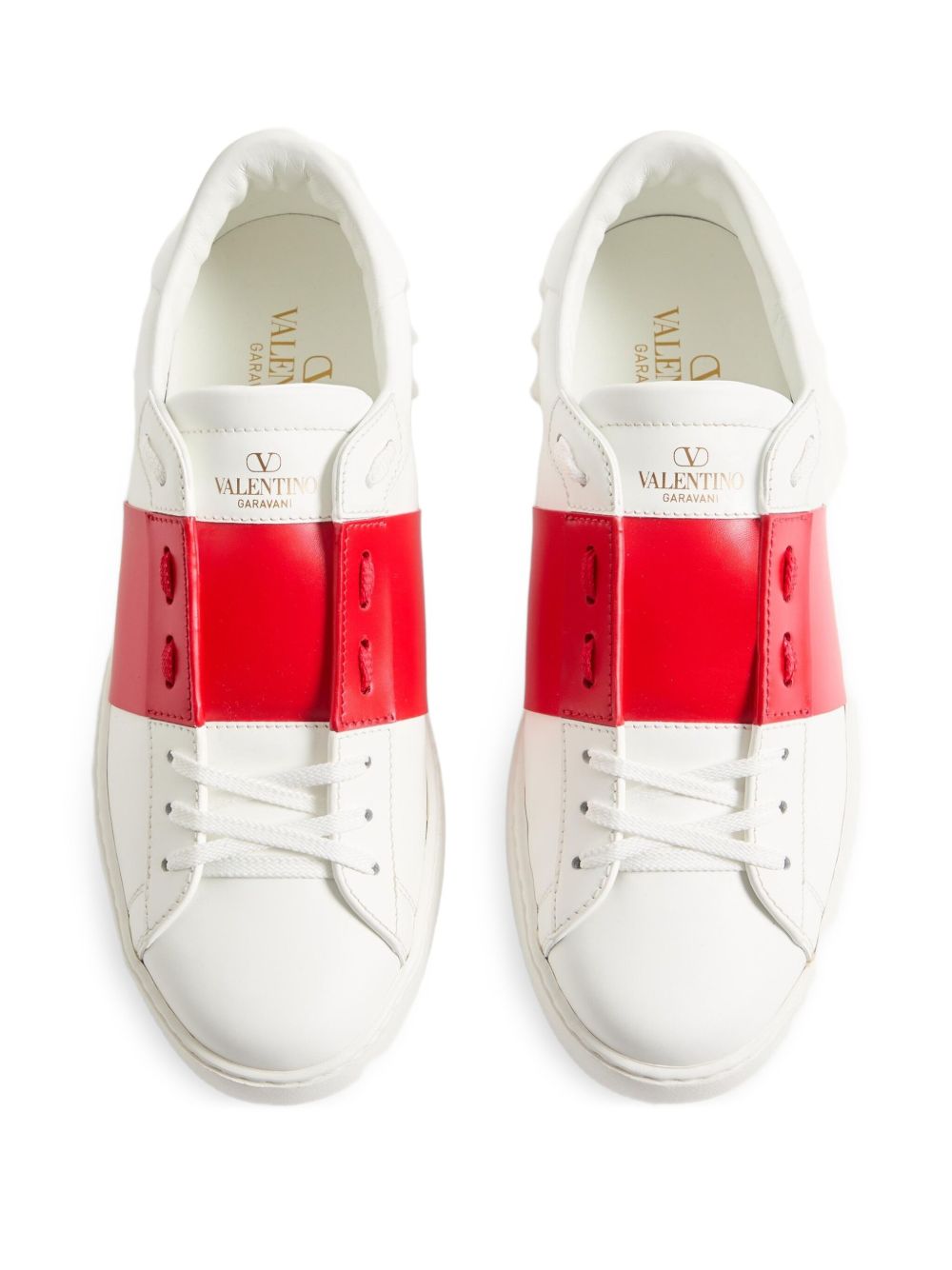 Sneakers Open in pelle di vitello