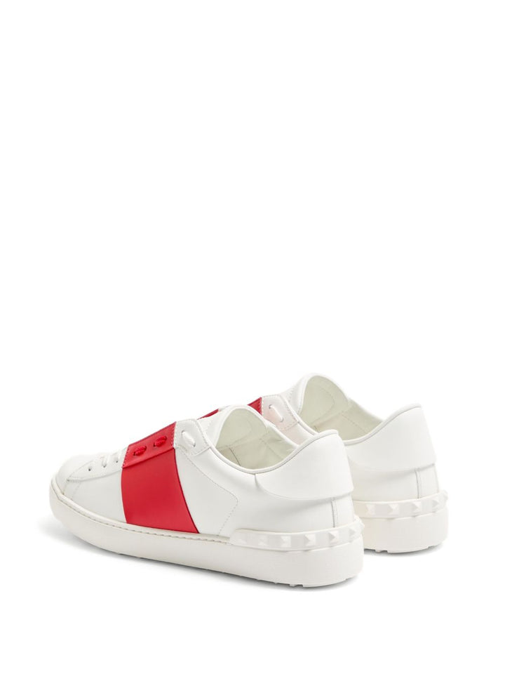 Sneakers Open in pelle di vitello