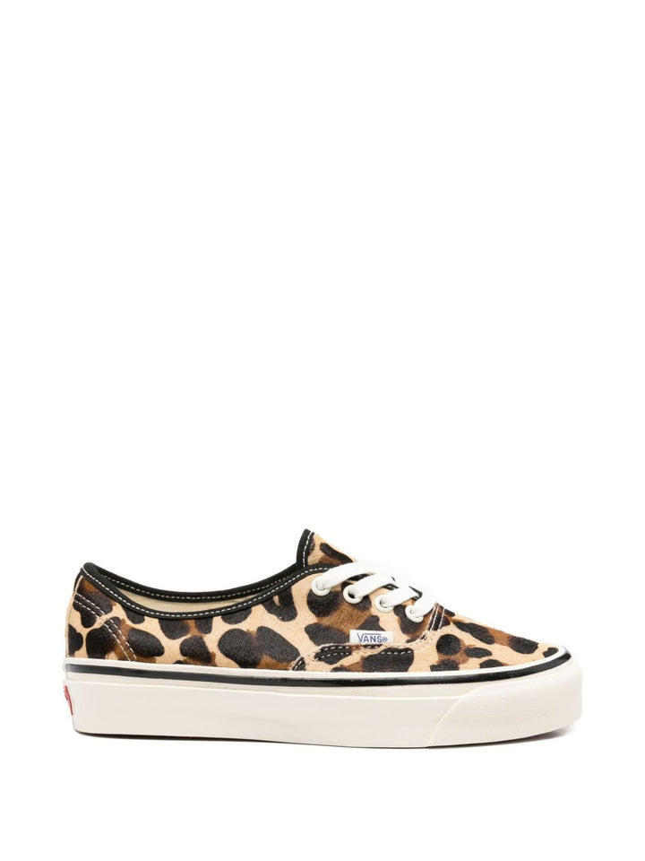 Sneakers "Authentic" con stampa leopardata