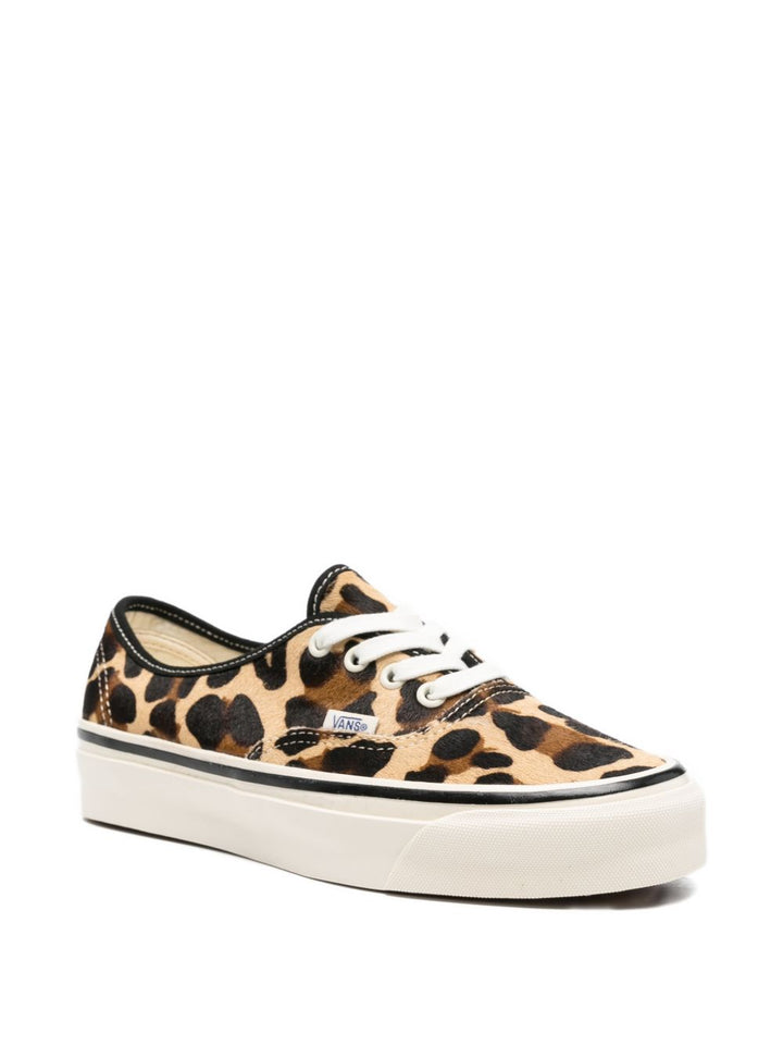 Sneakers "Authentic" con stampa leopardata