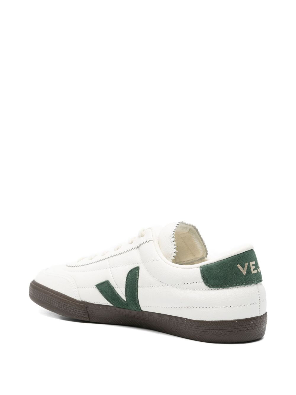 Sneakers con dettaglio a V