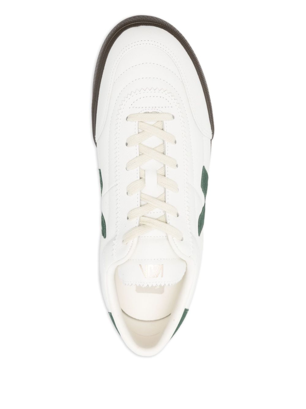 Sneakers con dettaglio a V