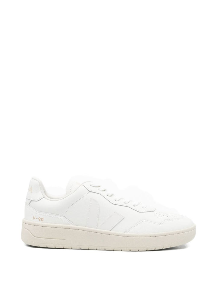 Sneakers V90 in pelle