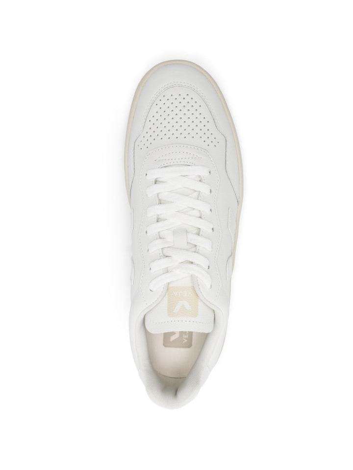 Sneakers V90 in pelle