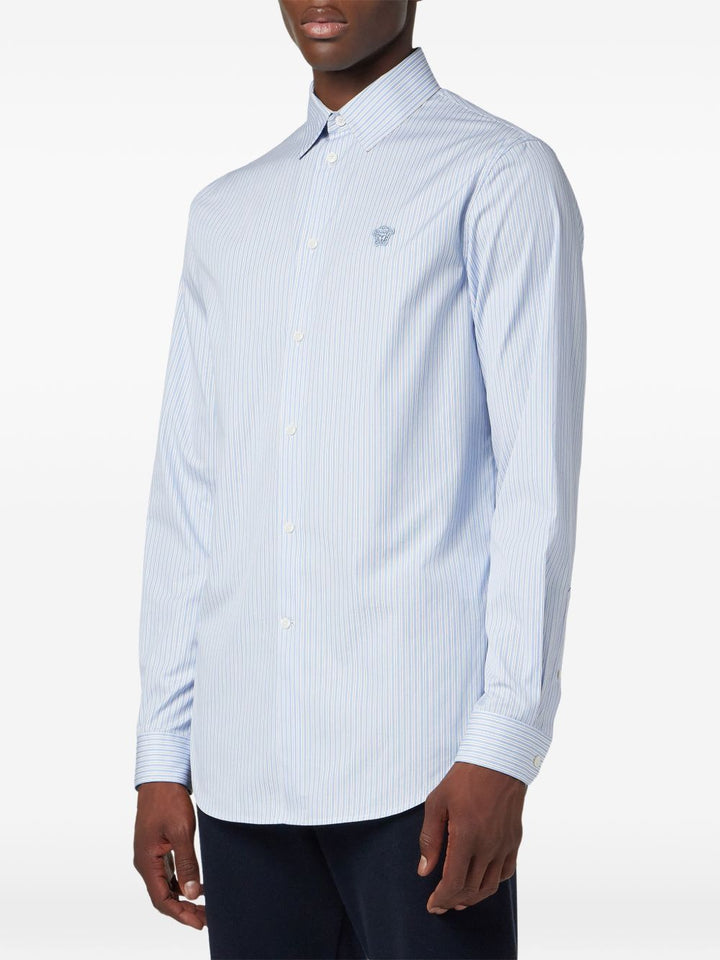 Camicia con bottoni e logo