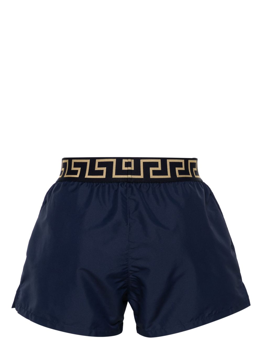 Versace Costume da bagno con bordo Greca