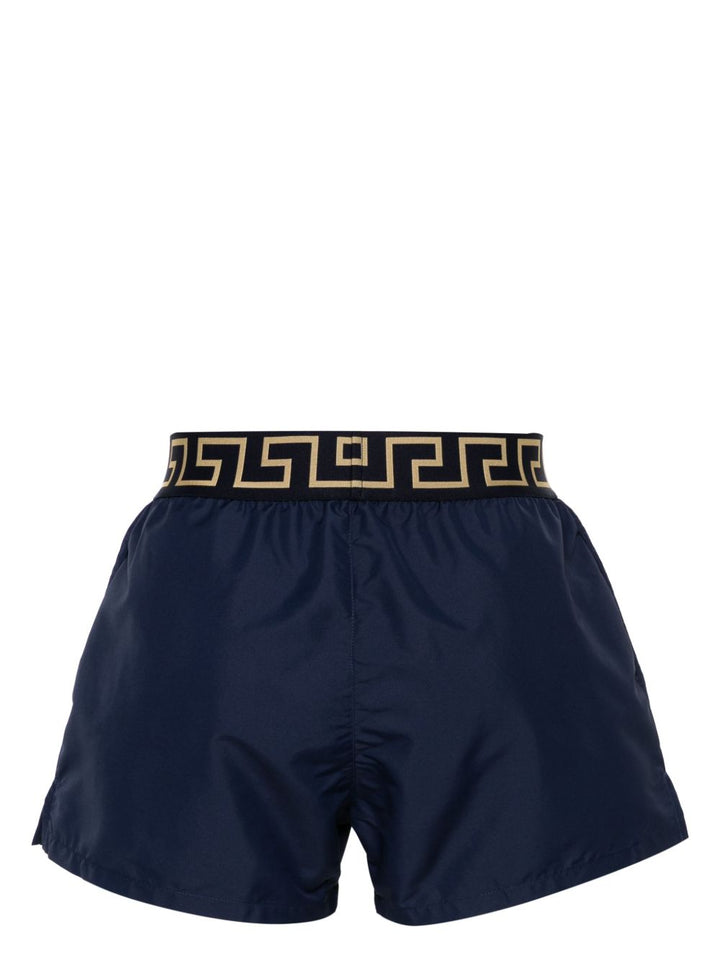 Versace Costume da bagno con bordo Greca
