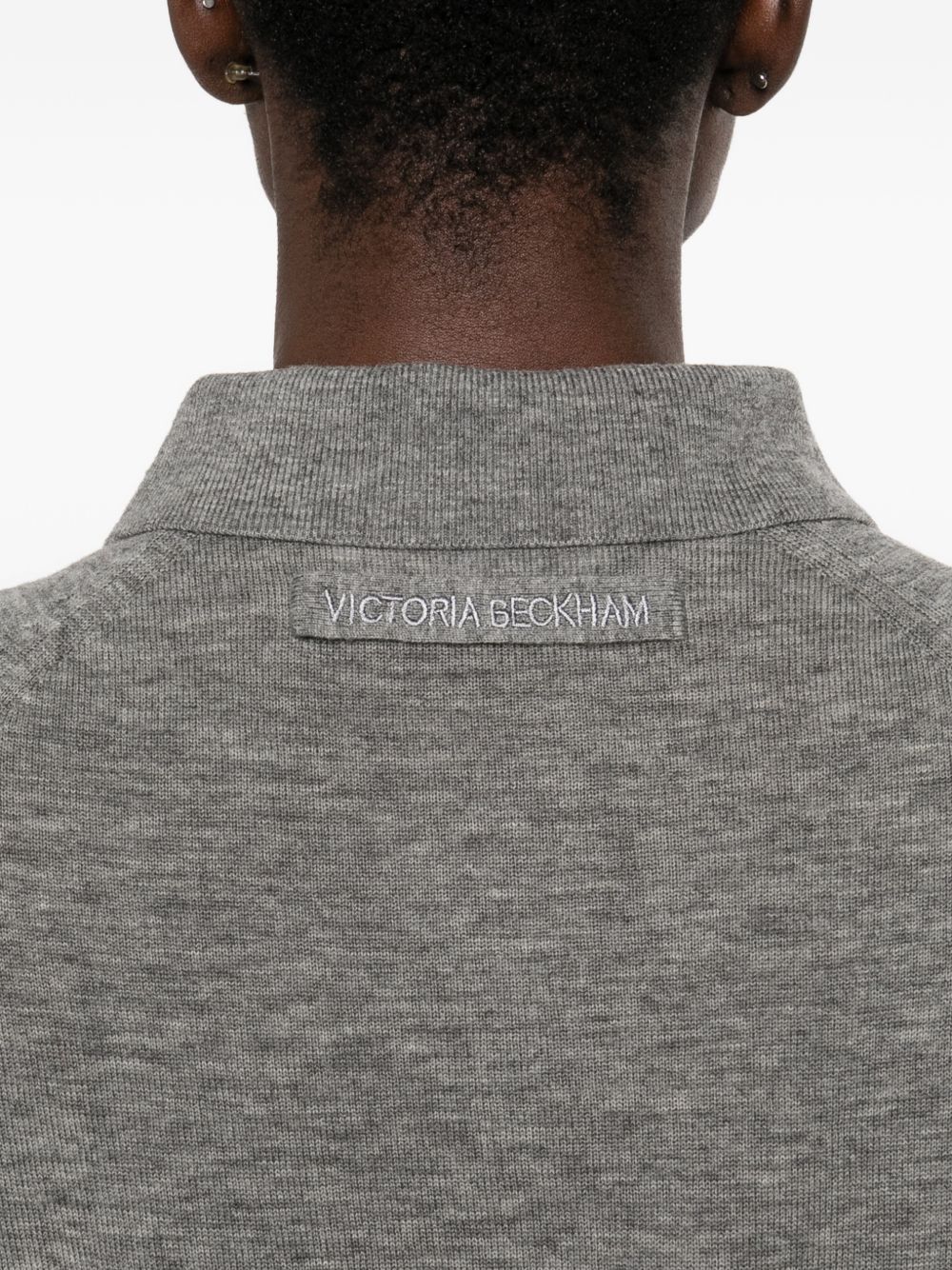 Polo in maglia con bottoni